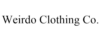 WEIRDO CLOTHING CO.