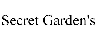 SECRET GARDEN'S