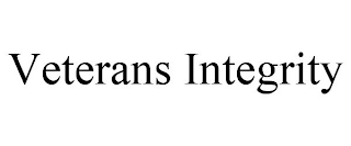 VETERANS INTEGRITY