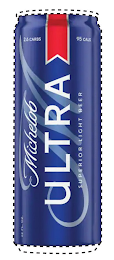 MICHELOB ULTRA SUPERIOR LIGHT BEER M 2.6 CARBS 95 CALS 12 FL OZ.