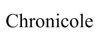 CHRONICOLE