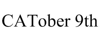 CATOBER 9TH