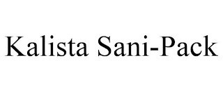 KALISTA SANI-PACK