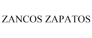 ZANCOS ZAPATOS