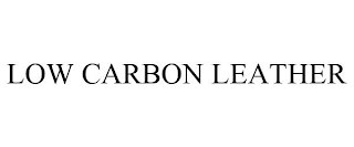 LOW CARBON LEATHER