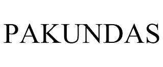 PAKUNDAS