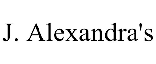 J. ALEXANDRA'S