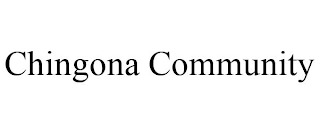 CHINGONA COMMUNITY