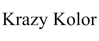 KRAZY KOLOR