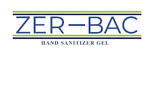 ZER-BAC HAND SANITIZER GEL