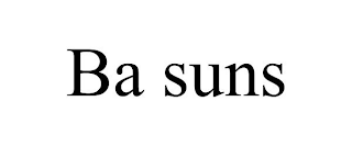 BA SUNS