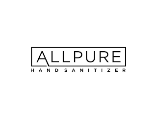 ALLPURE HAND SANITIZER