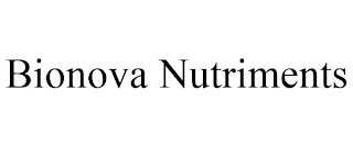 BIONOVA NUTRIMENTS