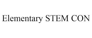 ELEMENTARY STEM CON