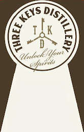 THREE KEYS DISTILLERY TKD UNLOCK YOUR SPIRITS