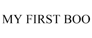 MY FIRST BOO