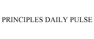 PRINCIPLES DAILY PULSE