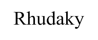 RHUDAKY