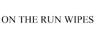 ON THE RUN WIPES