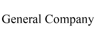 GENERAL COMPANY