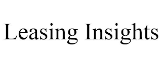 LEASING INSIGHTS