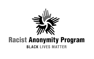 RACIST ANONYMITY PROGRAM BLACK LIVES MATTER