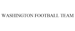 WASHINGTON FOOTBALL TEAM