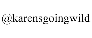 @KARENSGOINGWILD