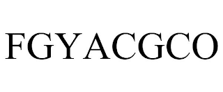 FGYACGCO