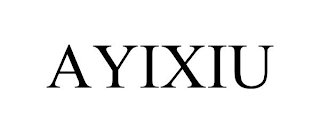 AYIXIU