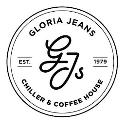 GJS GLORIA JEANS CHILLER & COFFEE HOUSE EST. 1979