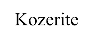 KOZERITE