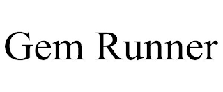 GEM RUNNER