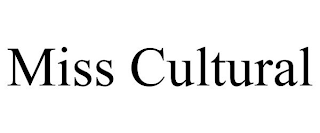 MISS CULTURAL