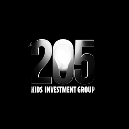 '205 KIDS INVESTMENT GROUP