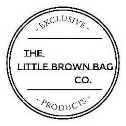 EXCLUSIVE THE LITTLE BROWN BAG CO. PRODUCTS