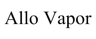 ALLO VAPOR