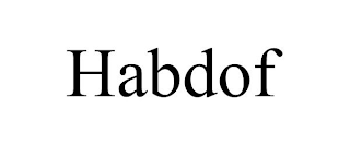 HABDOF