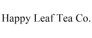 HAPPY LEAF TEA CO.