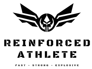 REINFORCED ATHLETE FAST STRONG EXPLOSIVE