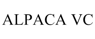 ALPACA VC