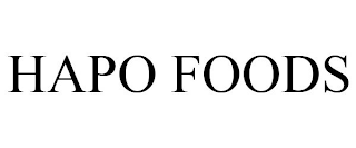 HAPO FOODS