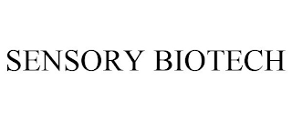 SENSORY BIOTECH