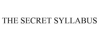 THE SECRET SYLLABUS