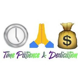 TIME, PATIENCE & DEDICATION