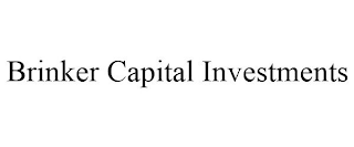 BRINKER CAPITAL INVESTMENTS