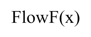 FLOWF(X)