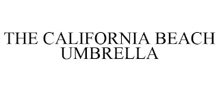 THE CALIFORNIA BEACH UMBRELLA