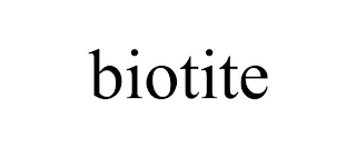 BIOTITE