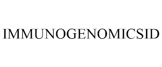 IMMUNOGENOMICSID